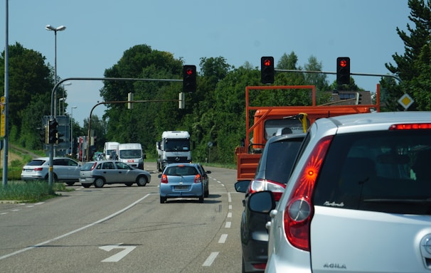 cars on road during daytime