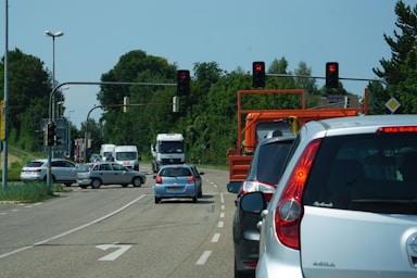 cars on road during daytime