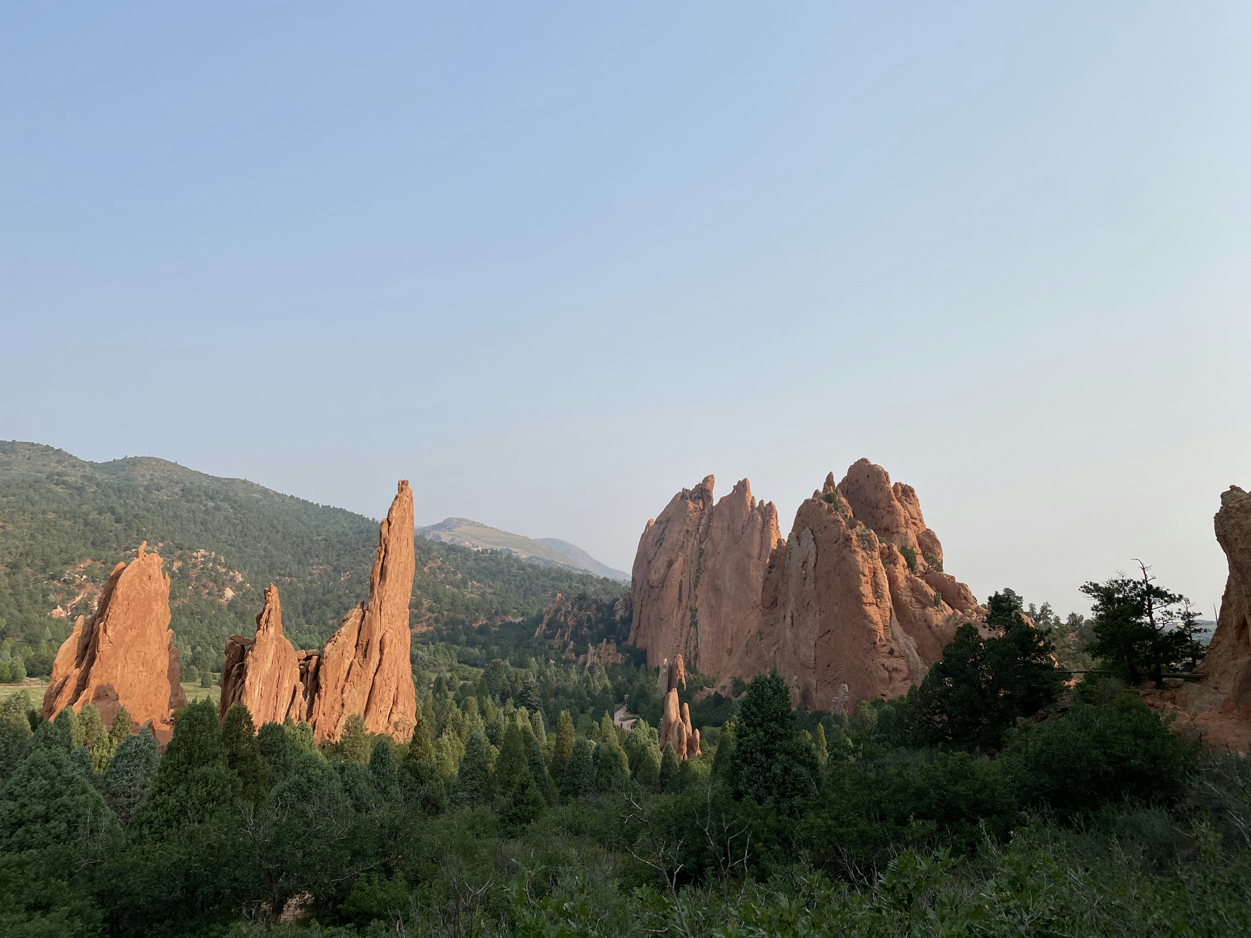 brown rock formation under blue sky during daytime, 