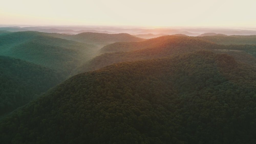 green mountains under white sky during daytime