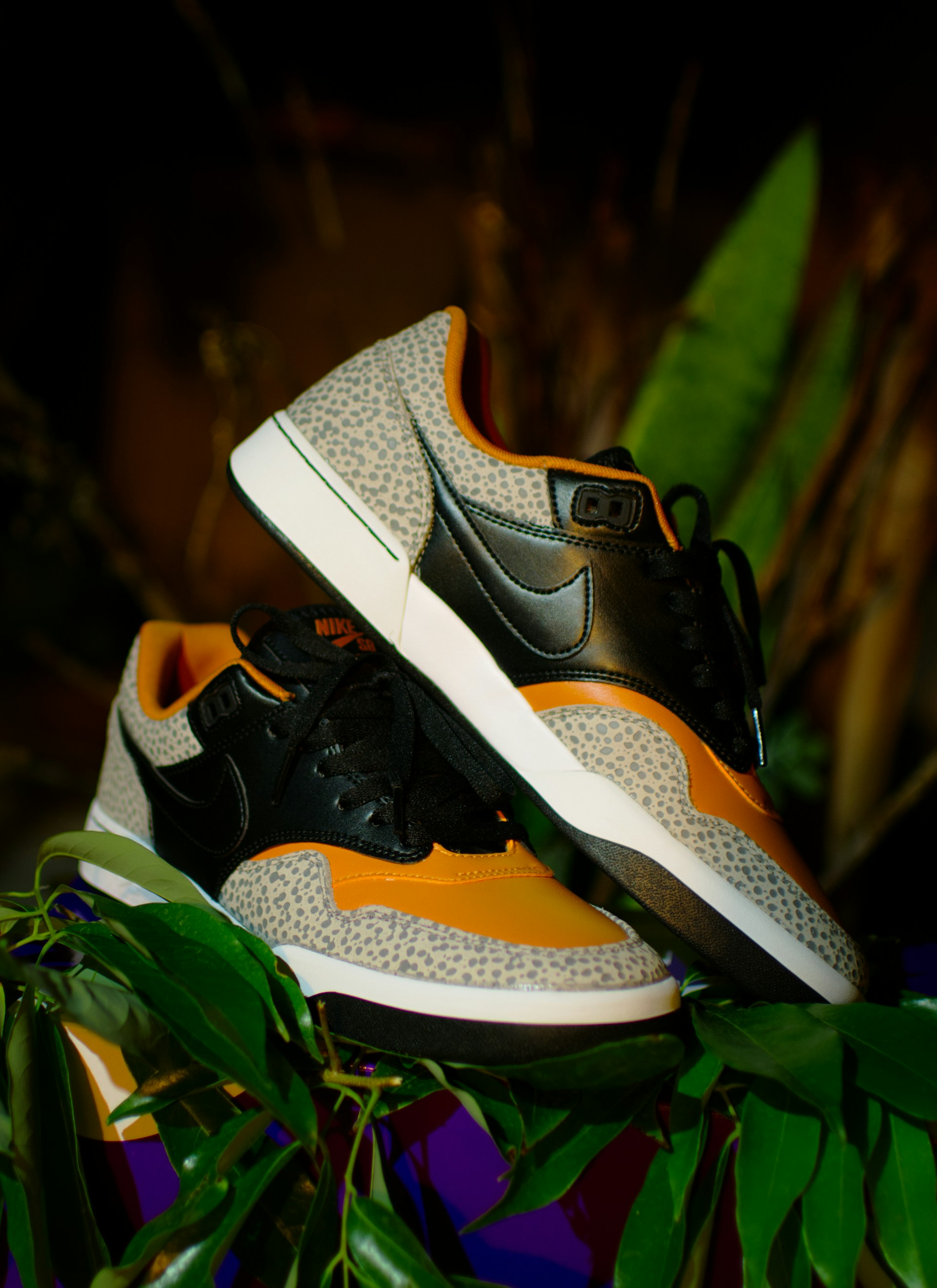 Versace lifestyle sneakers with bold patterns and luxurious details, set against a modern, stylish backdrop.