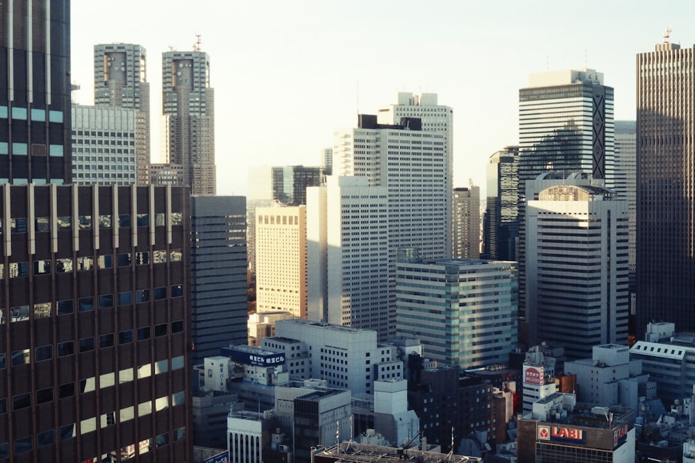 high rise buildings during daytime