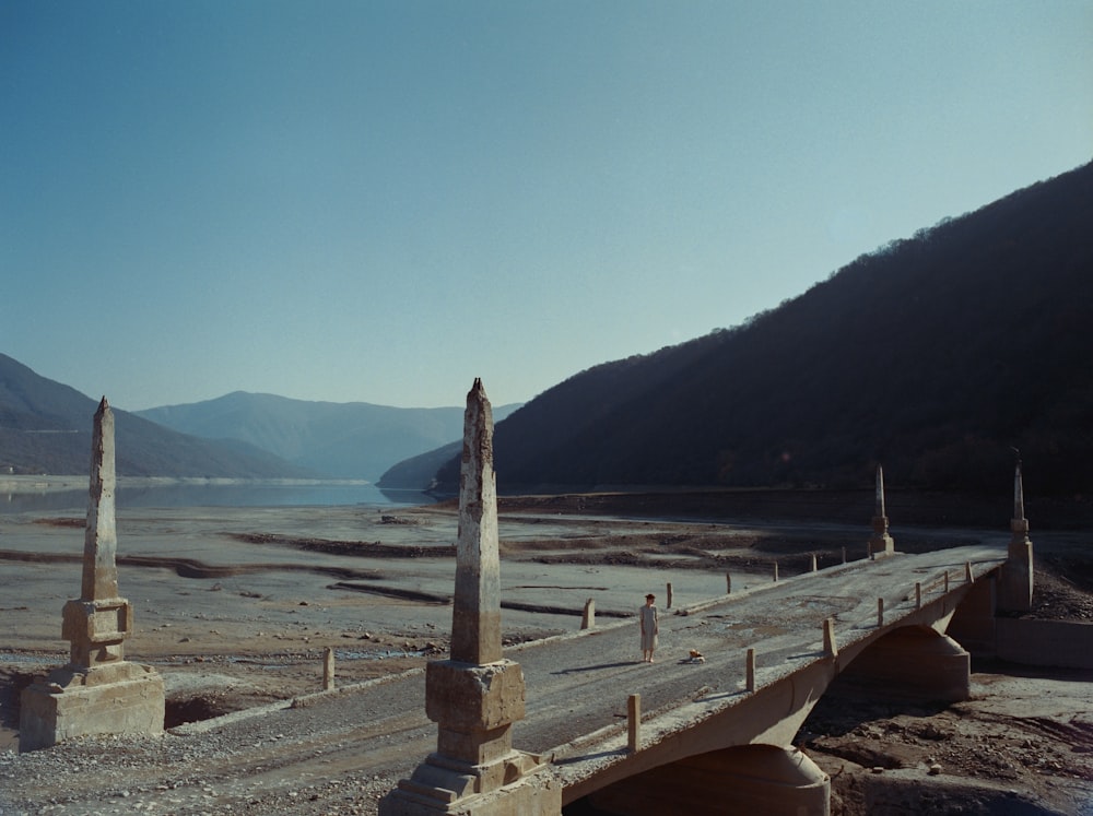 brown wooden dock on lake during daytime