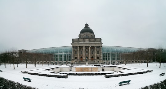 white and brown concrete building in Hofgarten Germany