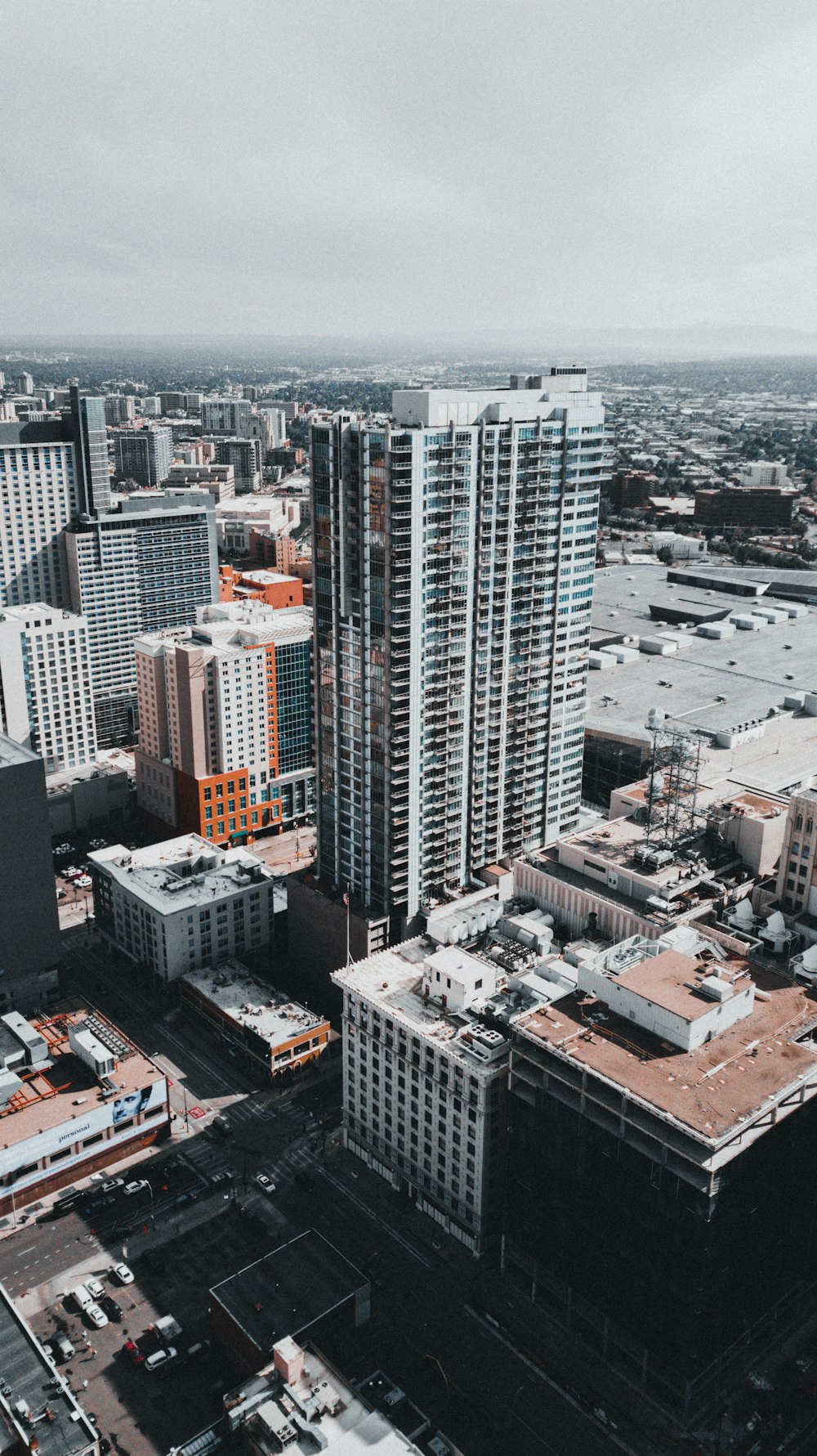 aerial view of city buildings during daytime