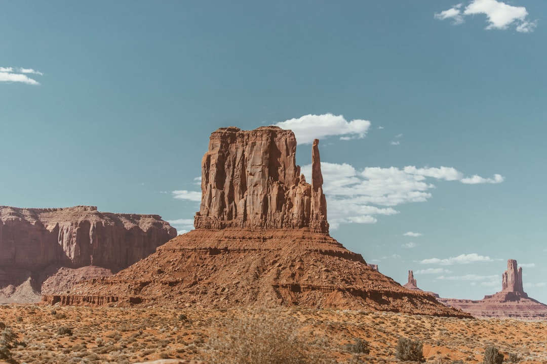 brown rocky mountain under blue sky during daytime