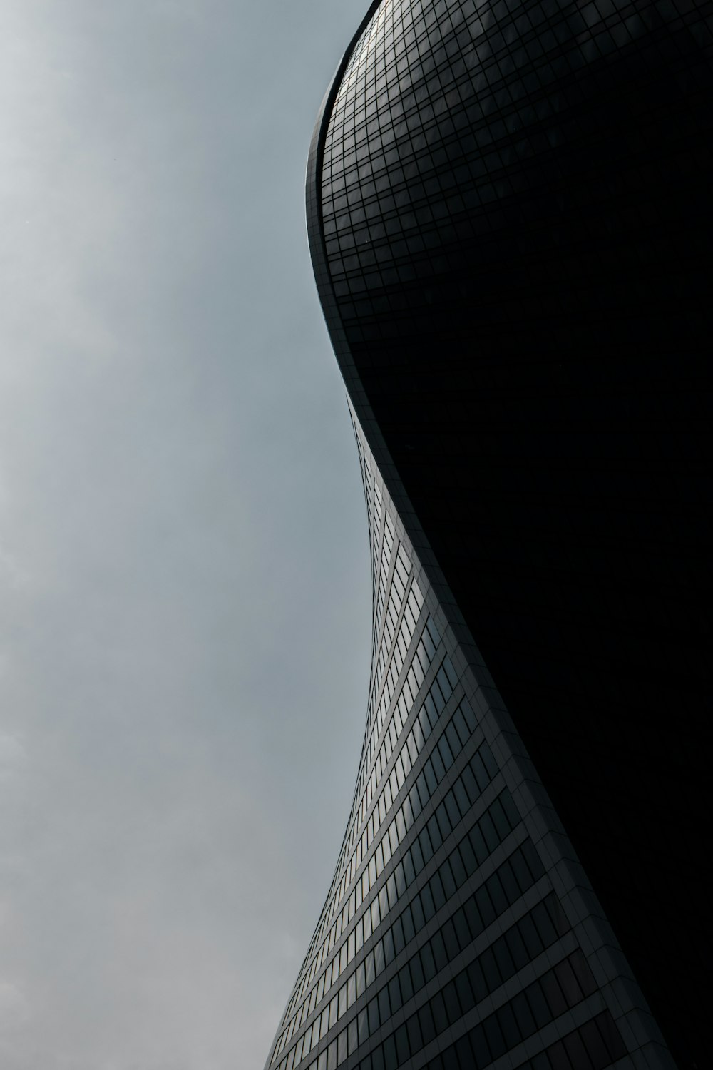 low angle photography of high rise building