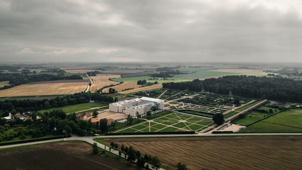 aerial view of green grass field during daytime