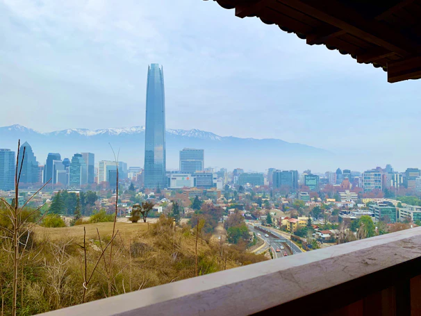 A panoramic view of a modern Swiss city skyline representing economic progress.