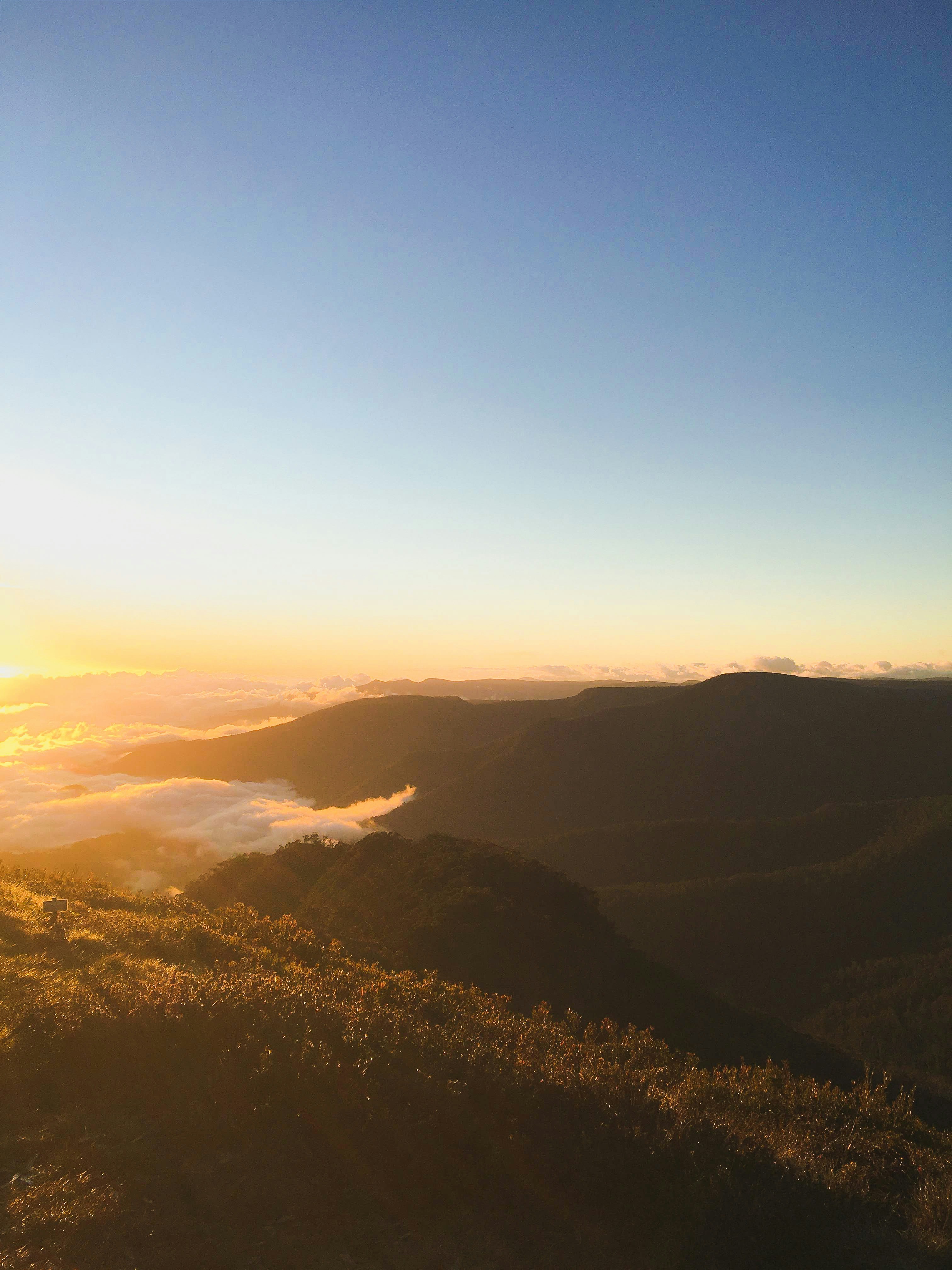 Sunset Over Quiet Hills