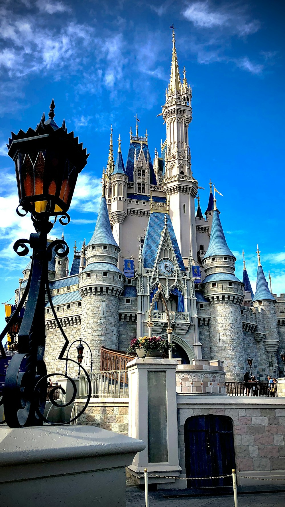 gray and blue castle under blue sky during daytime