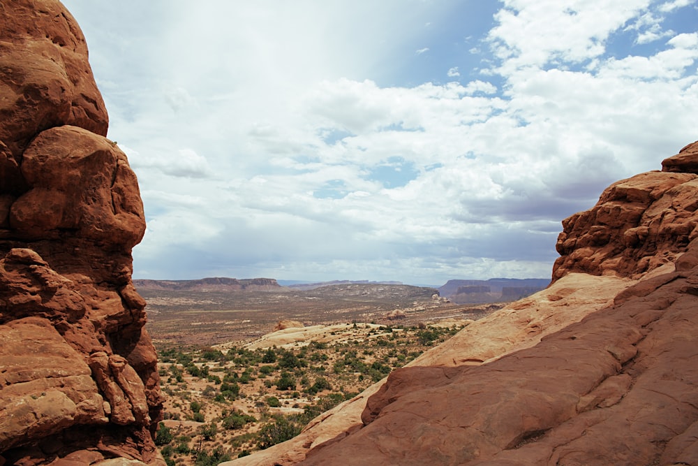 brown rocky mountain under blue sky during daytime