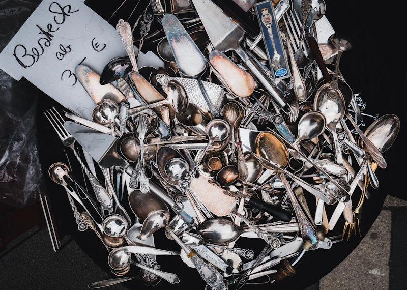 Sell silver flatware NYC — sterling silverware