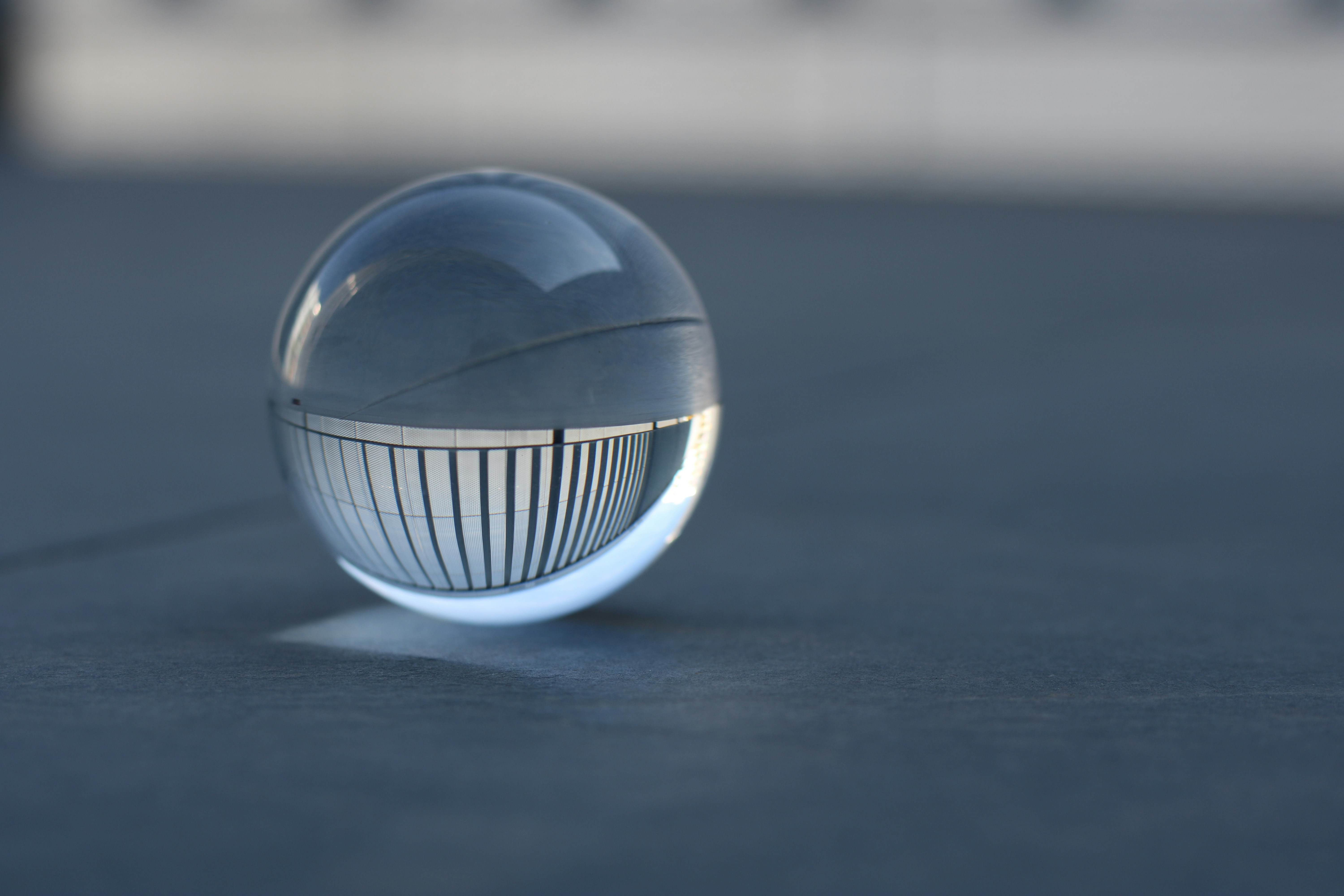 White crystal ball