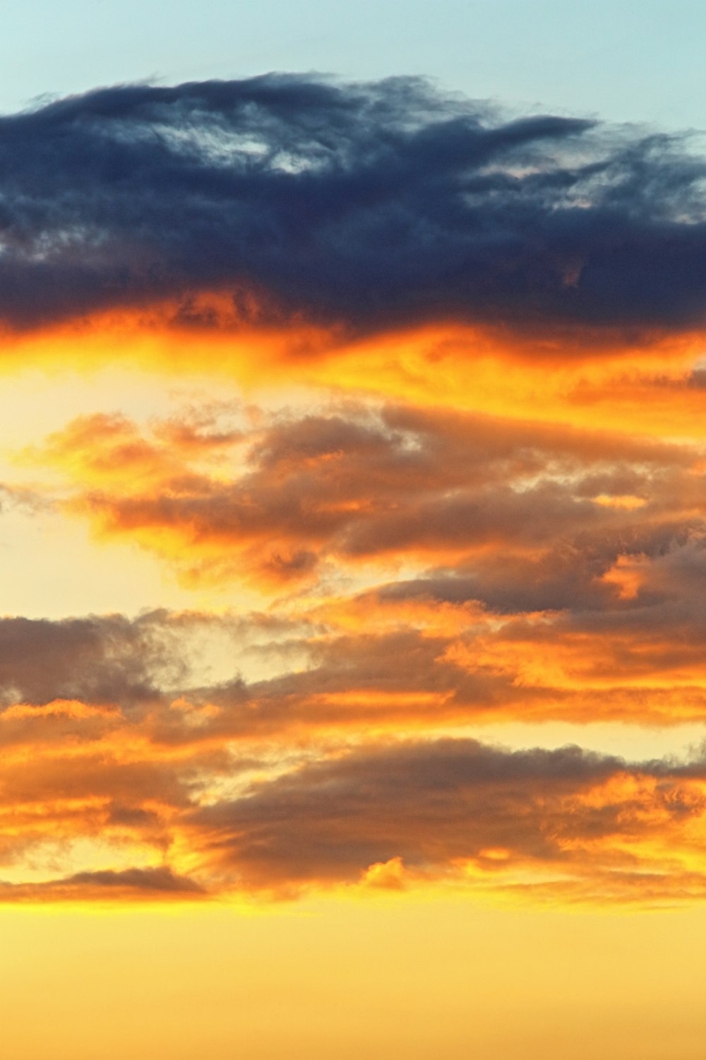 orange and gray clouds during sunset