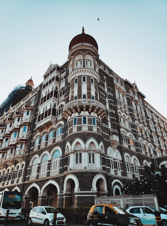 brown and white concrete building in Taj Mahal Palace & Tower India