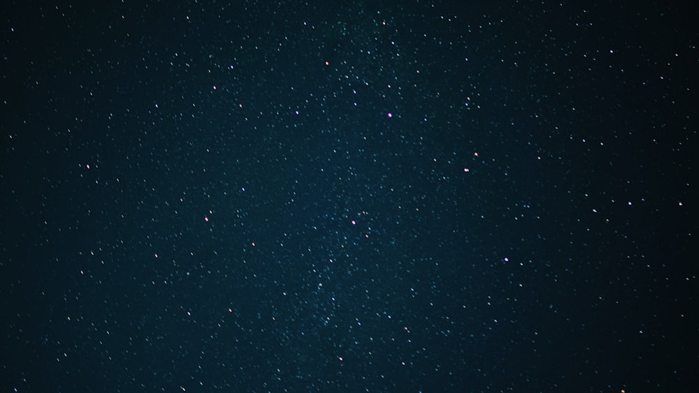 stars in the sky during night time