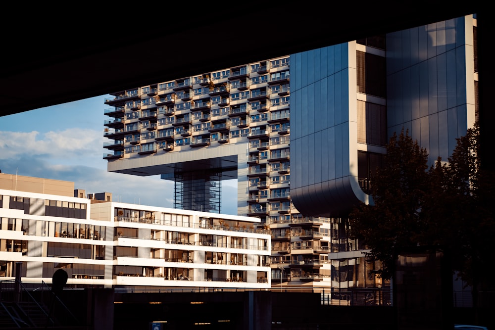 white and blue concrete building during daytime