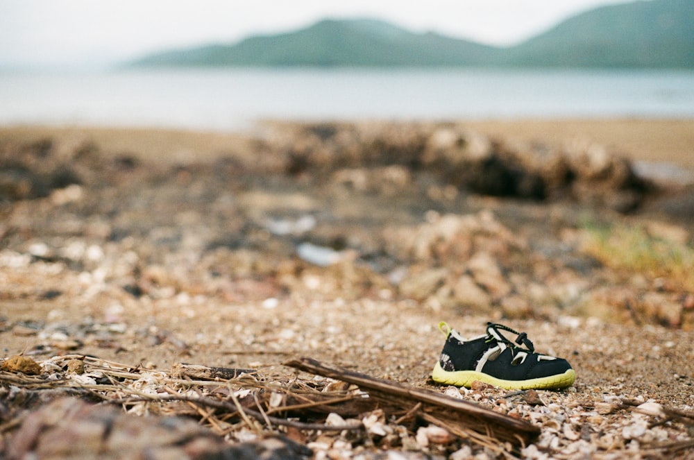 Foto de zapatillas deportivas nike negras y amarillas sobre hojas secas  marrones – Imagen gratuita Marrón en Unsplash