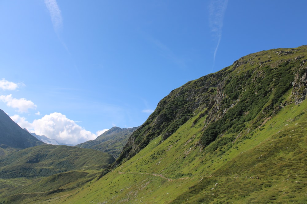 green mountains under blue sky during daytime