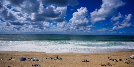 people on beach during daytime in Capbreton France