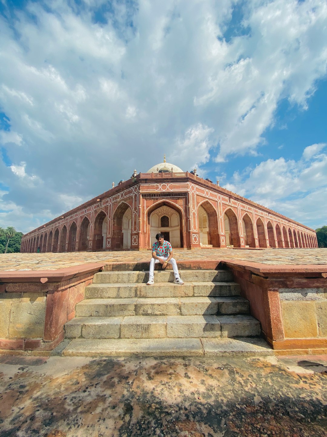 Historic site photo spot Humayun's Tomb Qutub Minar