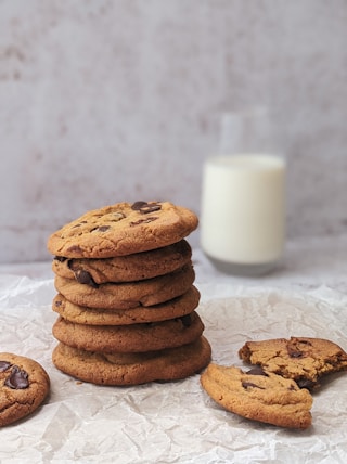 cookies on white ceramic plate