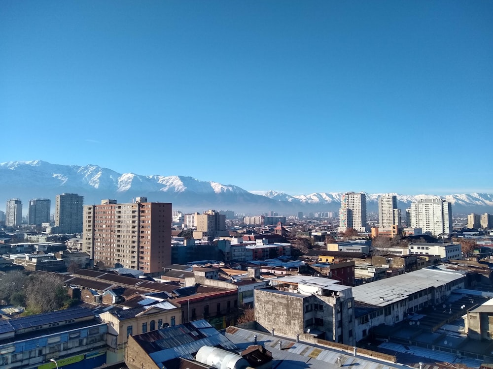 city skyline under blue sky during daytime