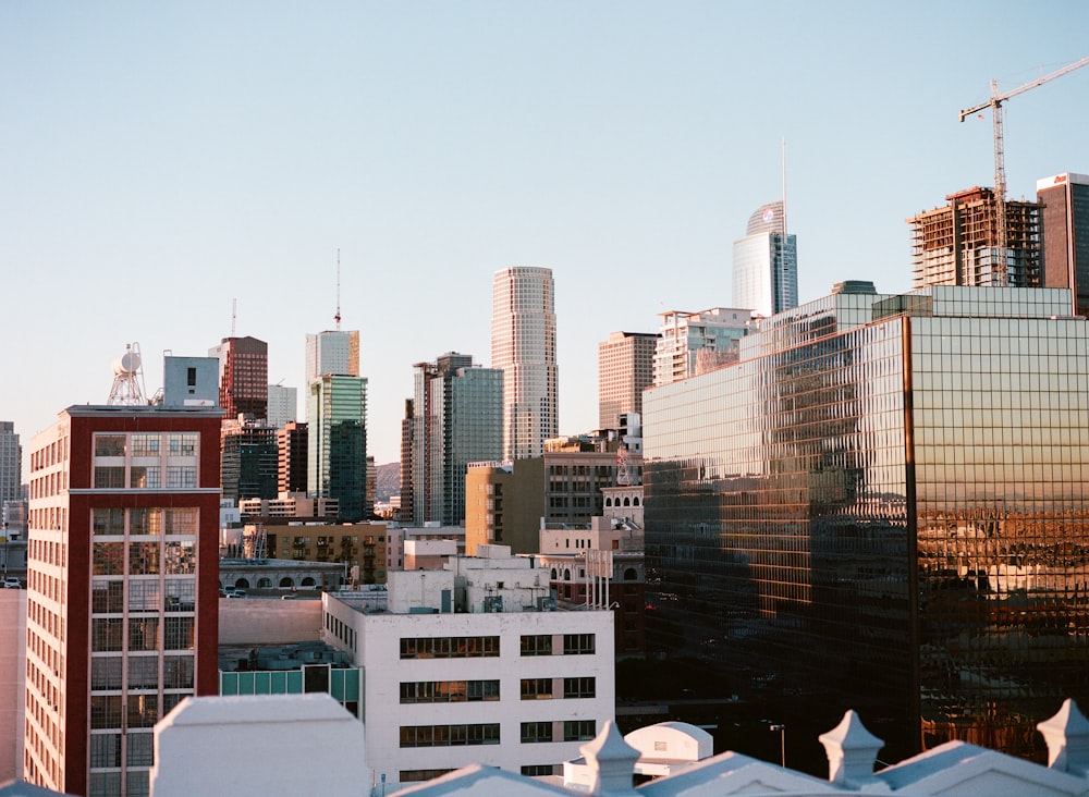 high rise buildings during daytime