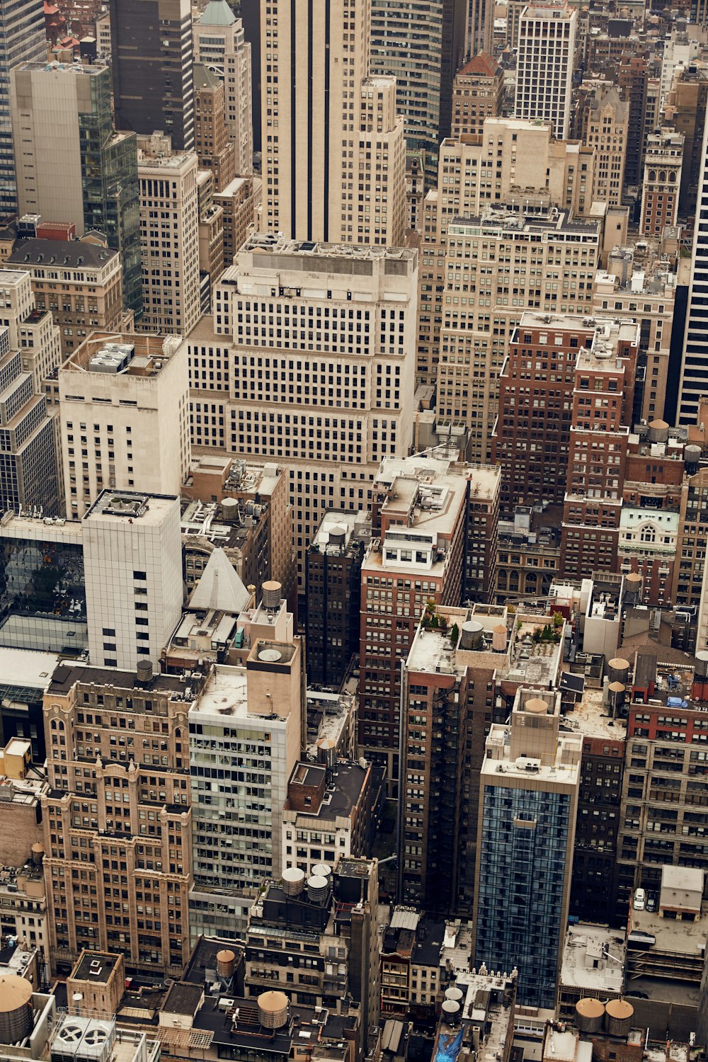 aerial view of city buildings during daytime