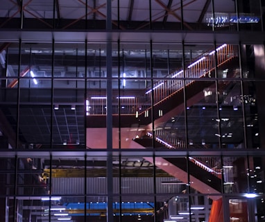 brown and black building interior