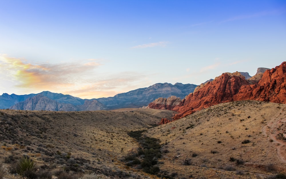 brown mountains under blue sky during daytime