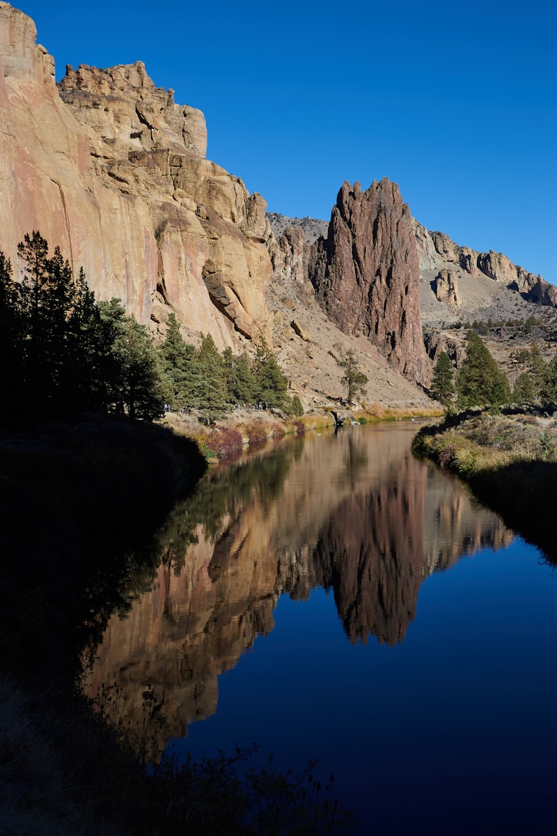 Rock climbing at Smith Rock