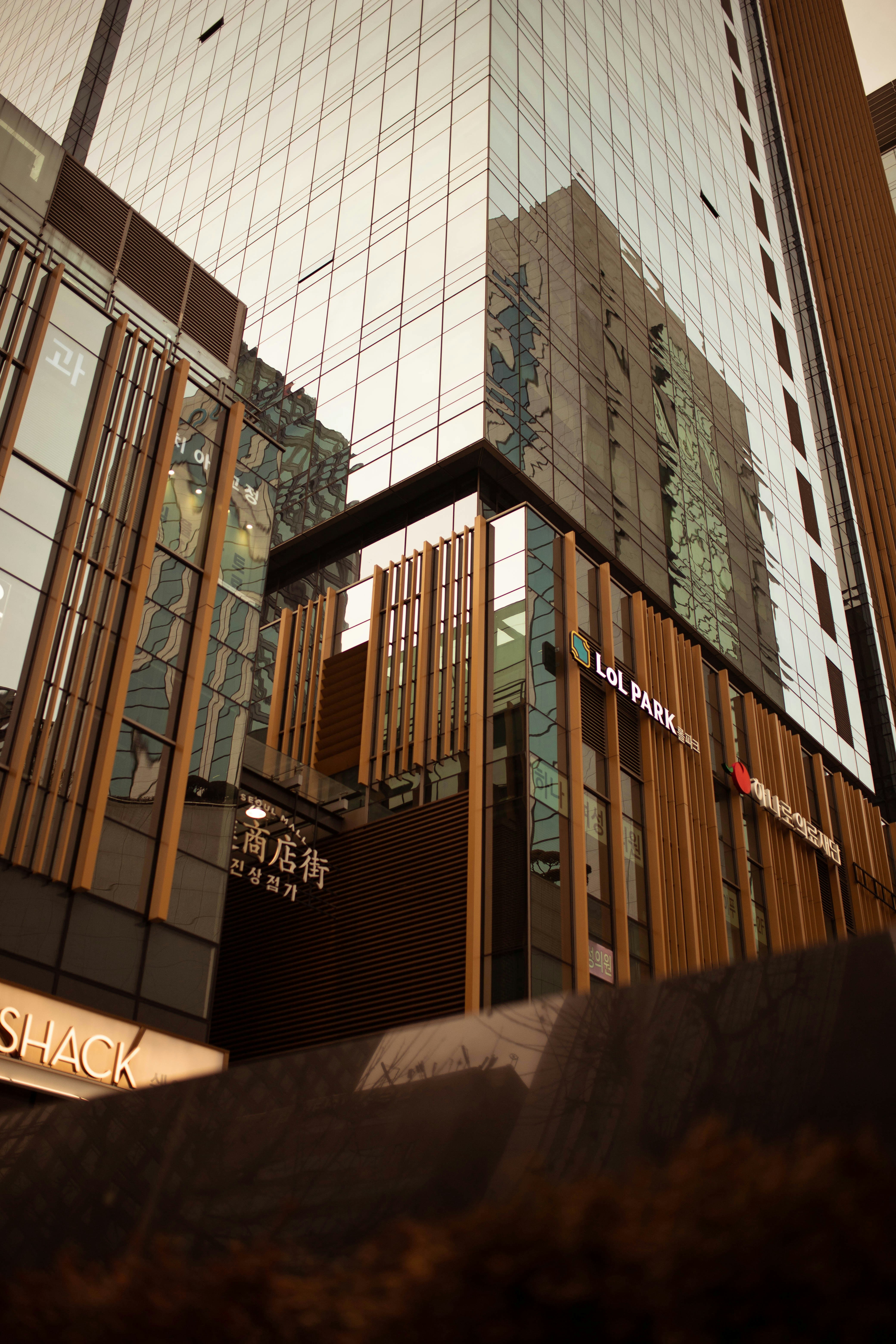 green and brown concrete building