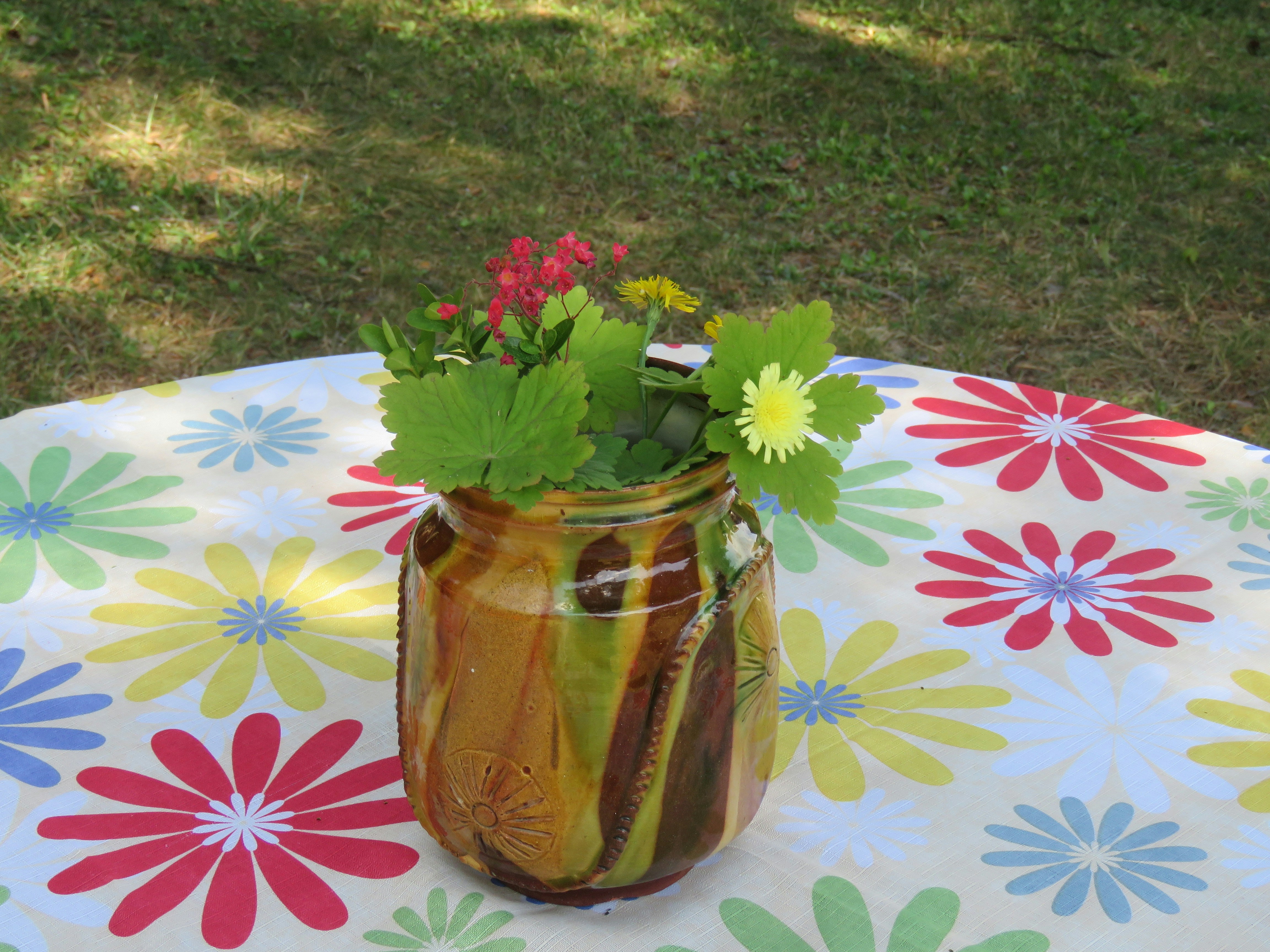 Handcrafted Colorful Vase