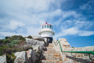The old lighthouse at Cape Point