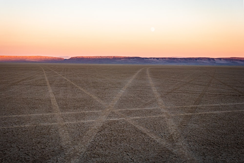 gray concrete road during sunset