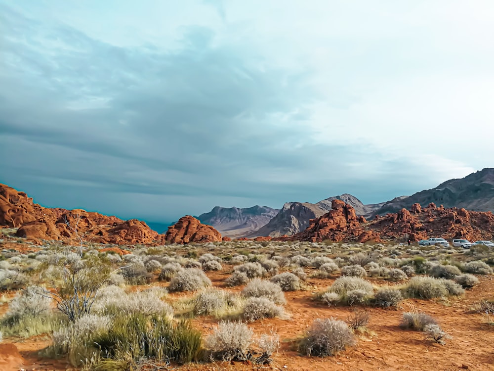 brown and gray mountains under white clouds during daytime