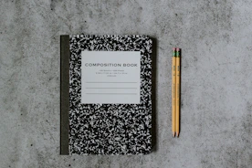 black and white frame with white printer paper