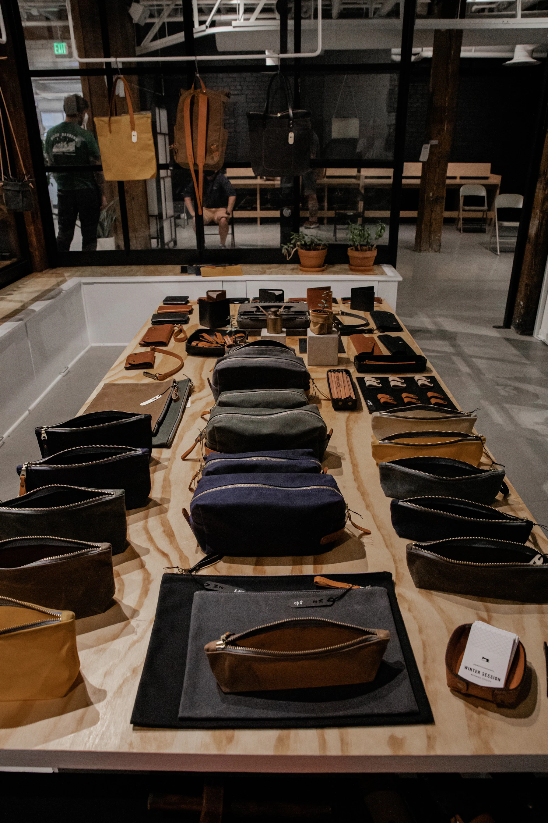 Leather craftsmanship and workshop