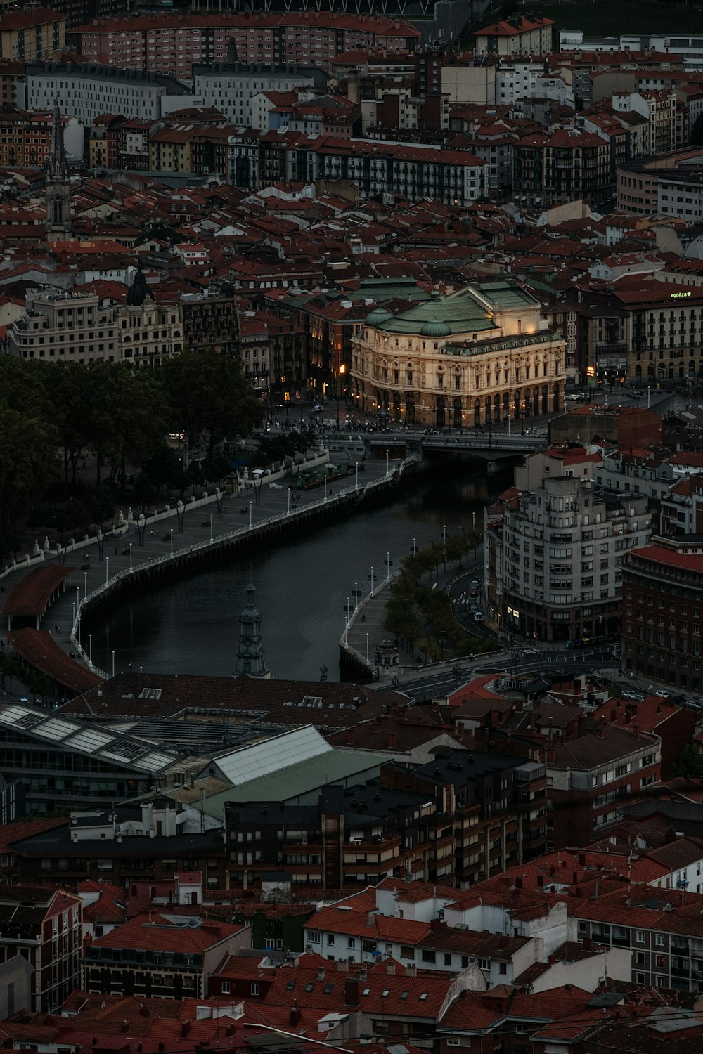 aerial view of city buildings during daytime