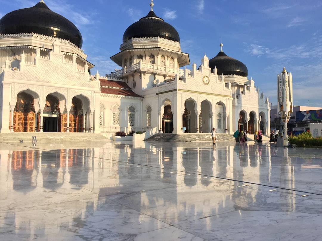Landmark photo spot Banda Aceh Baiturrahman Grand Mosque
