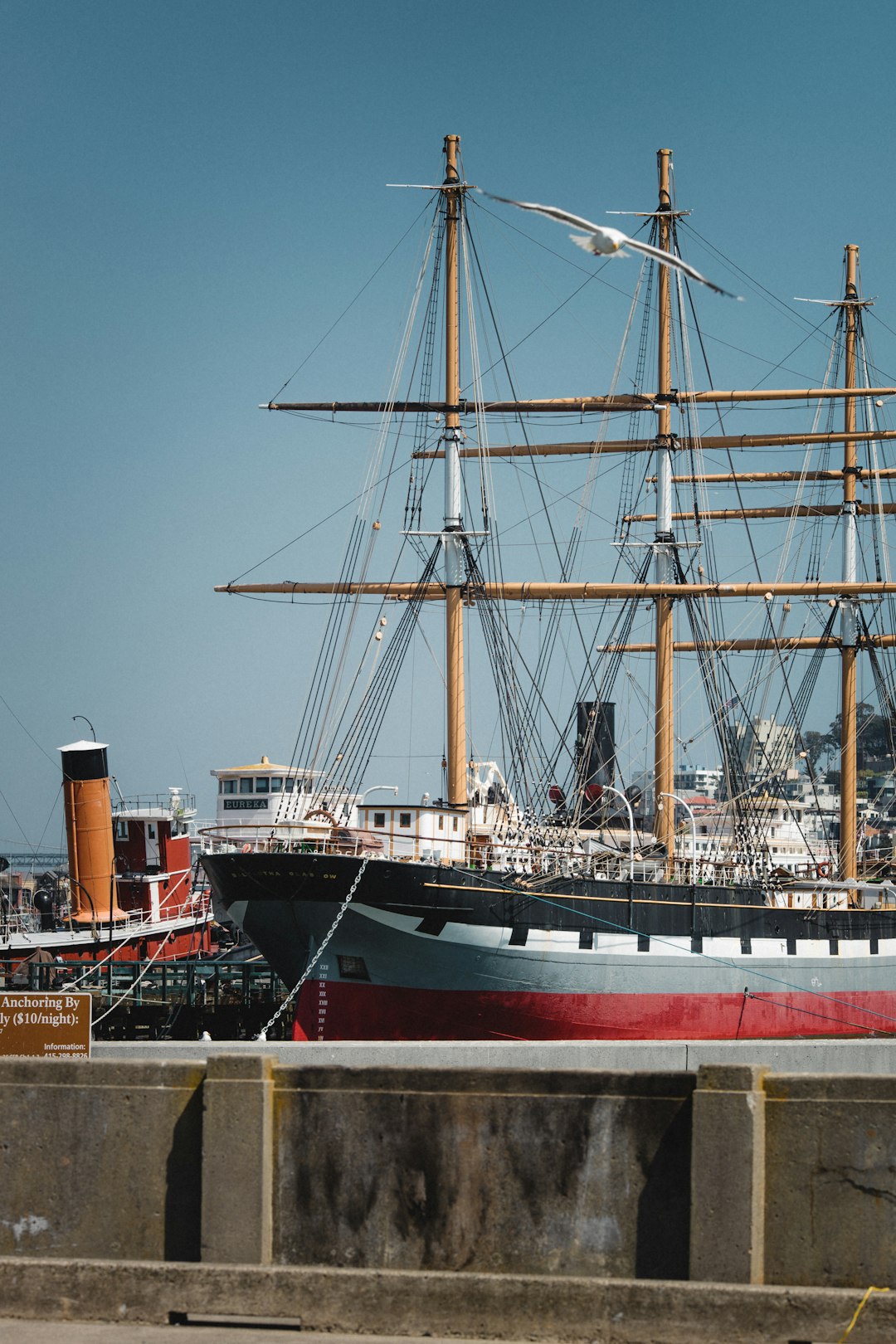 white and black ship on sea during daytime