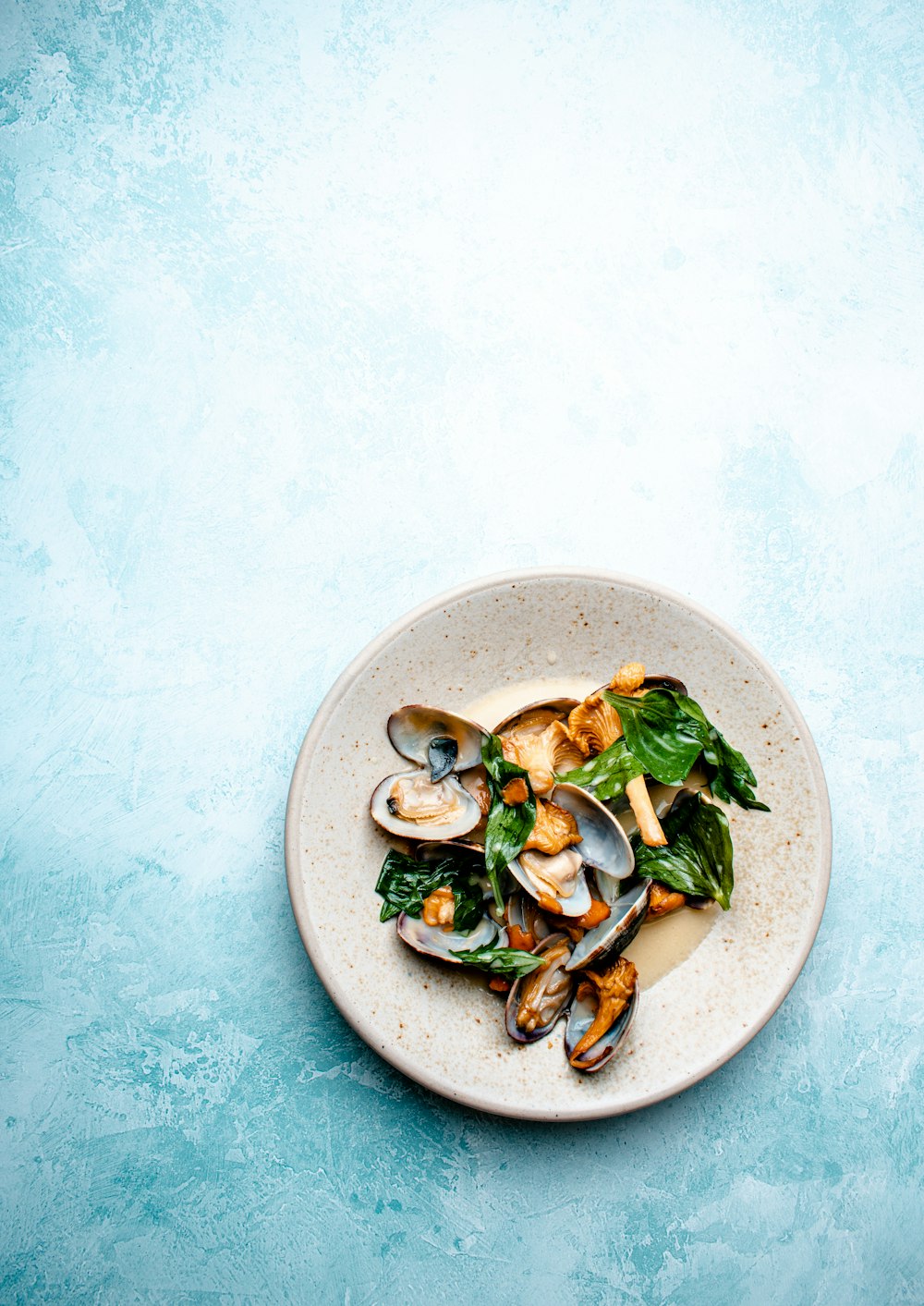 cooked food on white ceramic plate