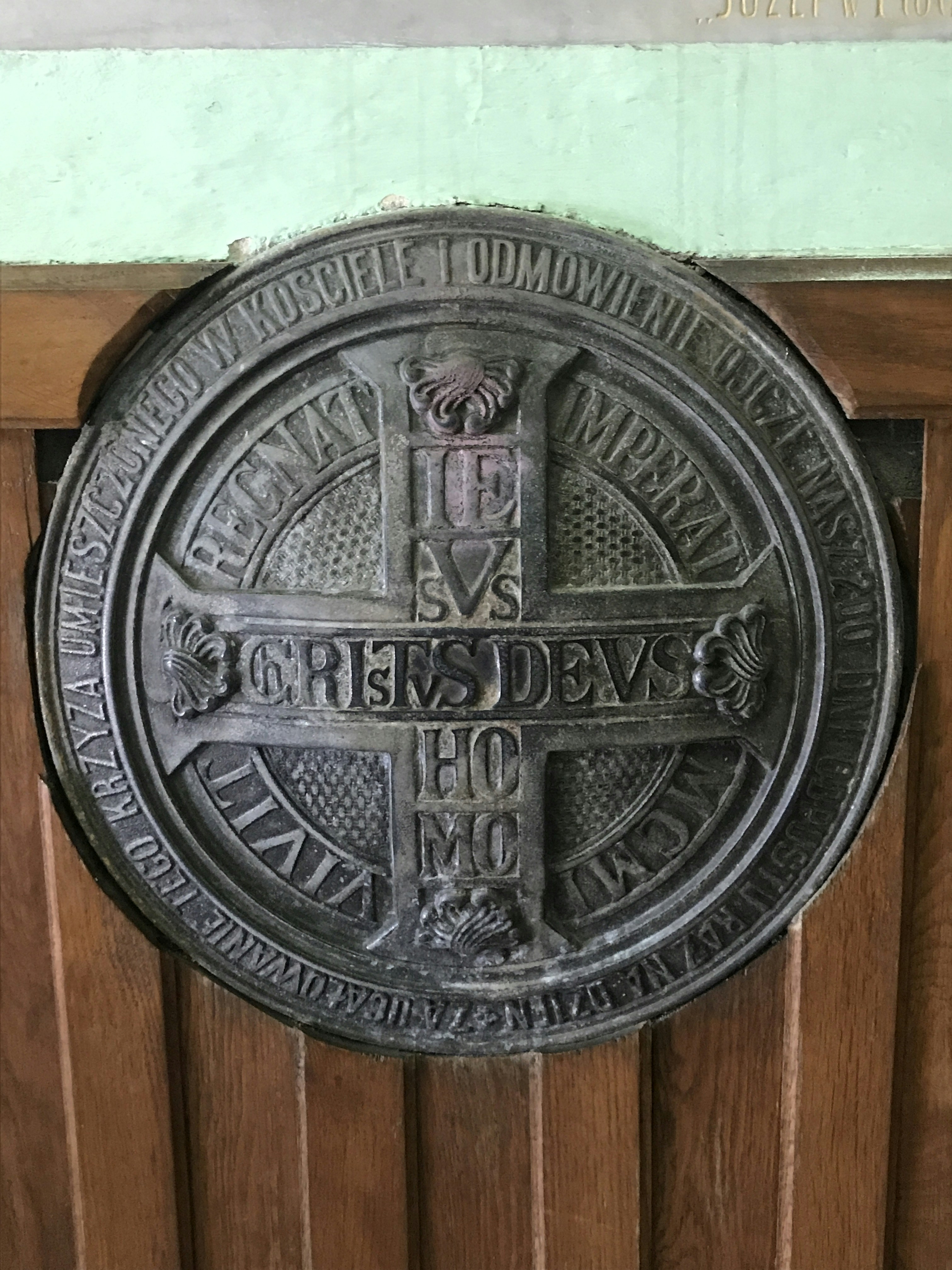 Placa Conmemorativa Bronce