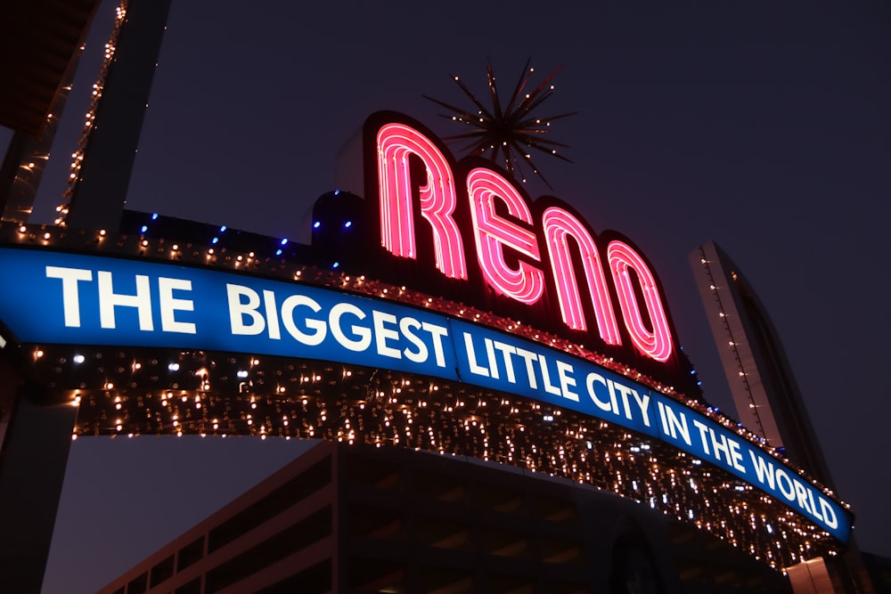 red and blue UNKs neon light signage