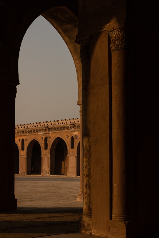 brown concrete building during daytime in Mosque of Ibn Tulun Egypt