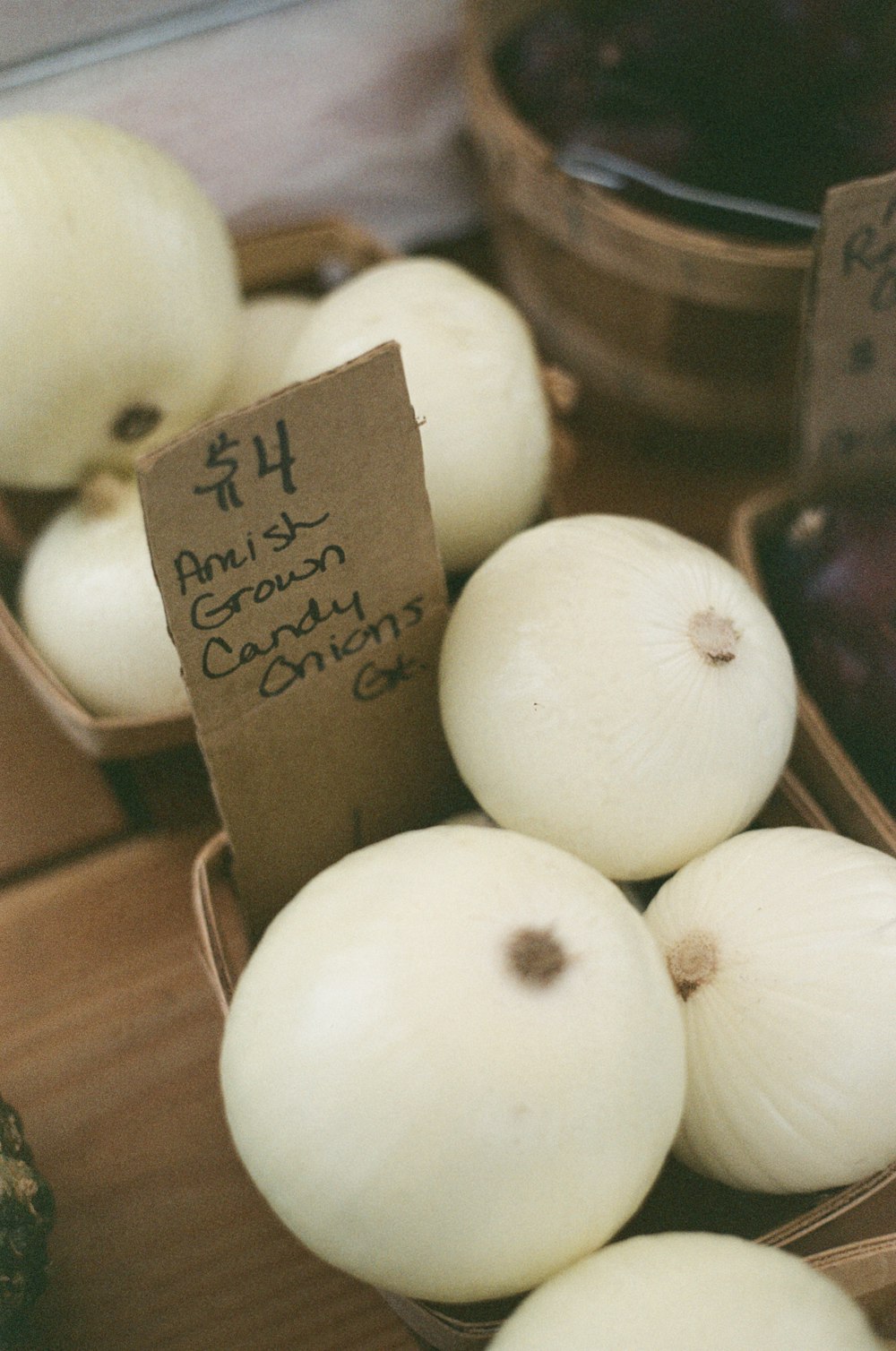 white egg on brown wooden tray