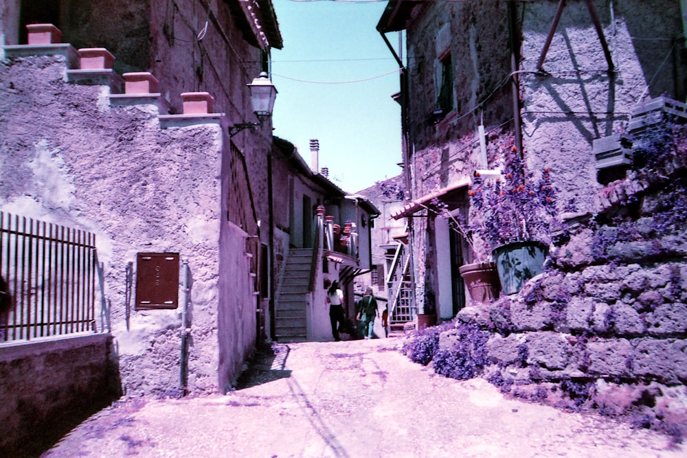 gray concrete houses during daytime