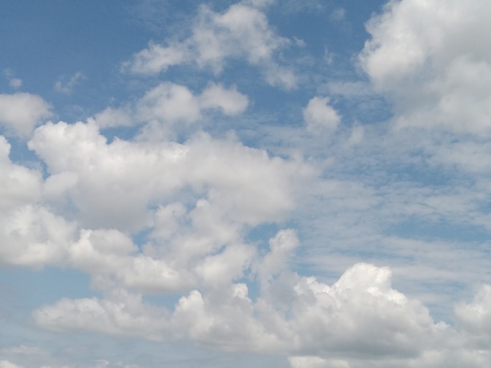 white clouds and blue sky during daytime